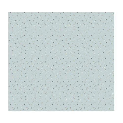 Little Dutch Sailors Bay Blue Fotobehang - Boten - 2,80x3m - Blauw - vtwonen shop