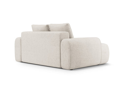 Cosmopolitan Design Bank Linz 2-zits, structurele stof beige - 100x175x84cm