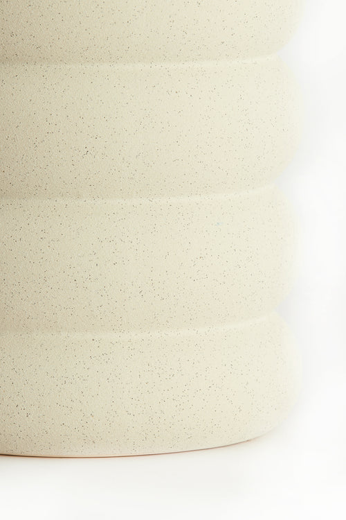 Light & Living vaas TRIORA - Ø23x32.5cm - wit