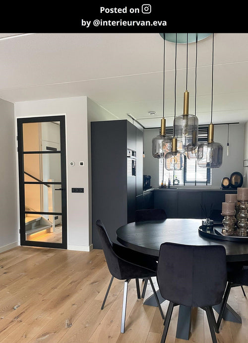 Lucide hanglamp JOANET - 5xE27 - Fumé - vtwonen shop