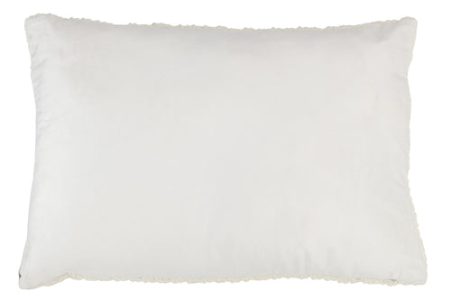 J-Line kussen Maison - polyester/acryl - rood/wit