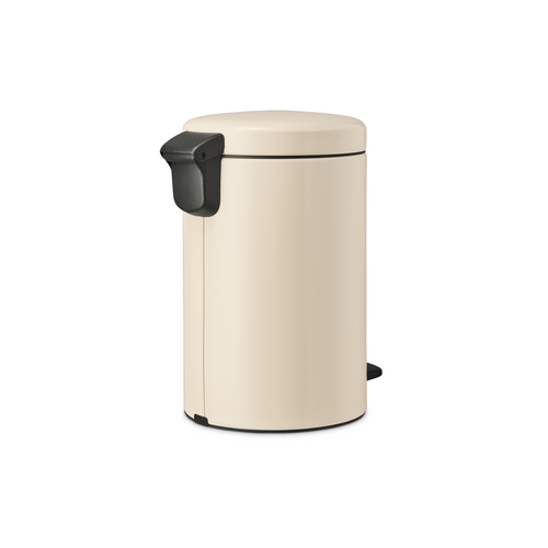 Brabantia NewIcon Pedaalemmer, 12 liter, kunststof binnenemmer - Soft Beige