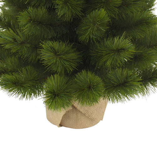 Triumph Tree Camden Kunstkerstboom H60 x D43 cm - Kunstboom in Jute Zak - Kunst Kerstboom voor Binnen - 58 Tips - Groen
