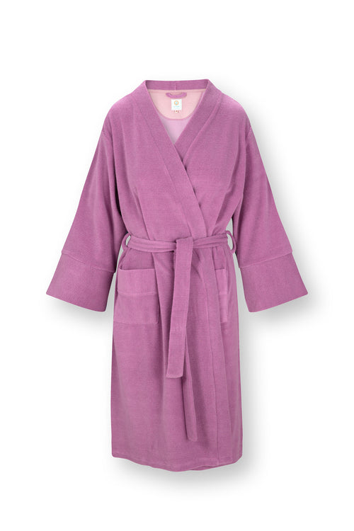 Pip Studio - Naomi Kimono - Dames - Petite Sumo Stripe - Lila - XS