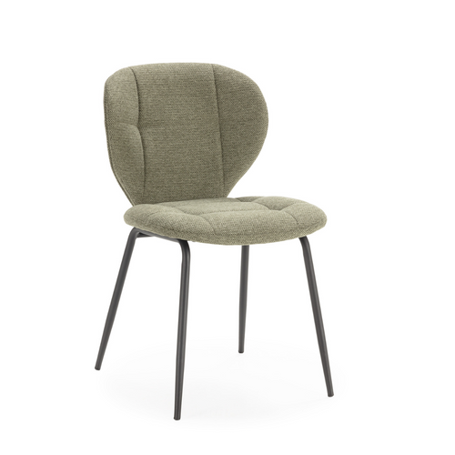 Calicosy - MAORI Set van 2 stoelen - Groen - 48,5x50x48 cm