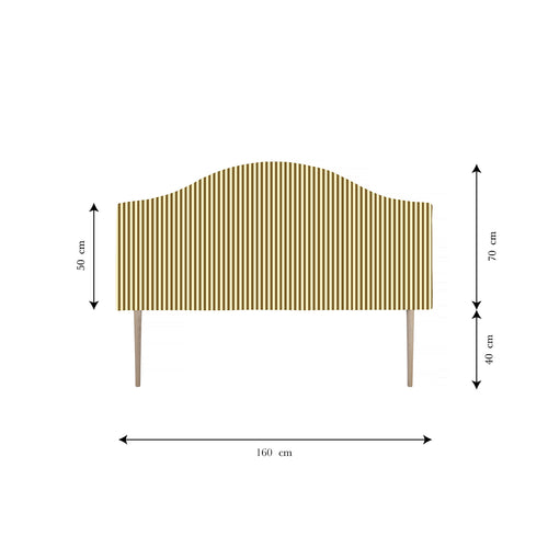 Hoofdbord voor bed 150 cm