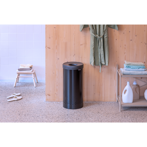 Brabantia Wasbox, 35 liter, kunststof deksel - Matt Black