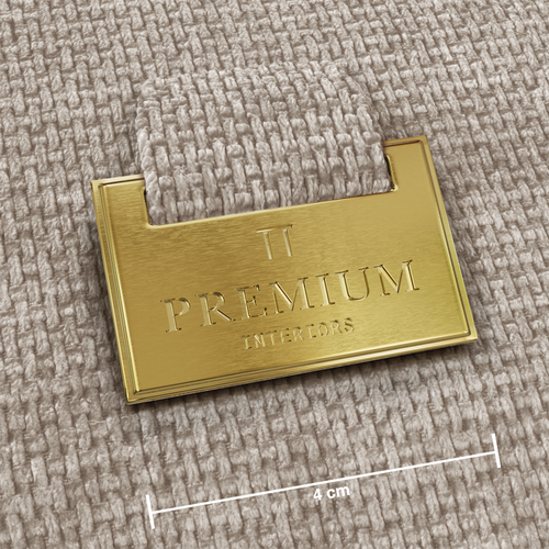 Premium Interiors - Rechthoekige hoekbank HANA - fluweel weefsel mol 300cm