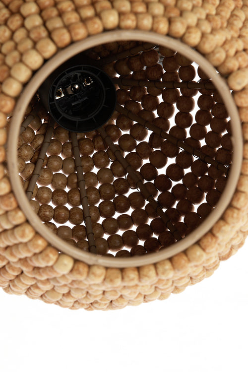 Light & Living hanglamp KALENGA - Ø21x22cm - bruin