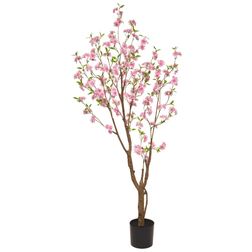 Maxifleur Bloesem Kunstboom 180cm roze
