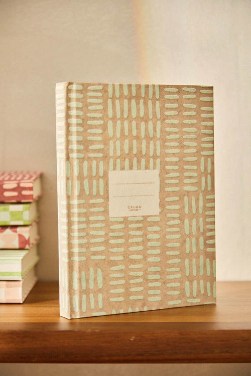 Calma House Notitieboekje Joanna - Bruin - 15.5x20.5