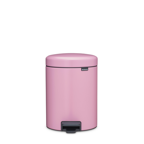 Brabantia NewIcon Pedaalemmer, 5 liter, kunststof binnenemmer - Lilac Pink