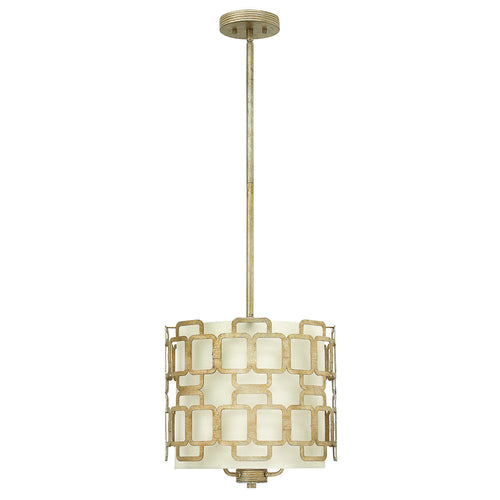 Elstead Sabina - 3-lichts hanglamp zilver, E14