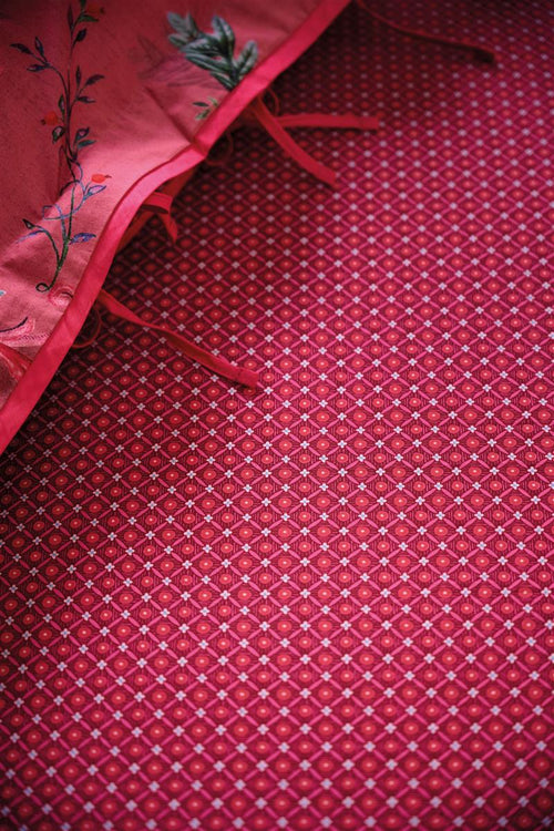 Pip Studio hoeslaken Startile - 100x200 cm - rood