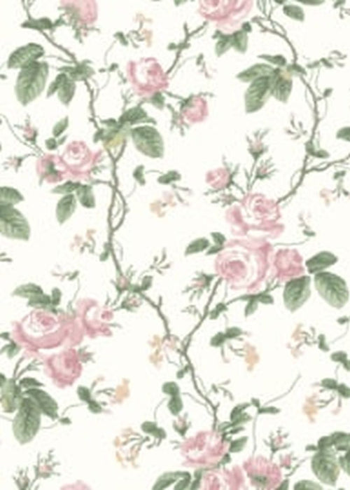 Borastapeter behang rozen roze - 53 cm x 10.05 m - 660417 - vtwonen shop