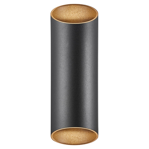Nordlux Nico Wandlamp Buiten - Ø7,7cm - 2-lichts GU10 - IP54 - Zwart