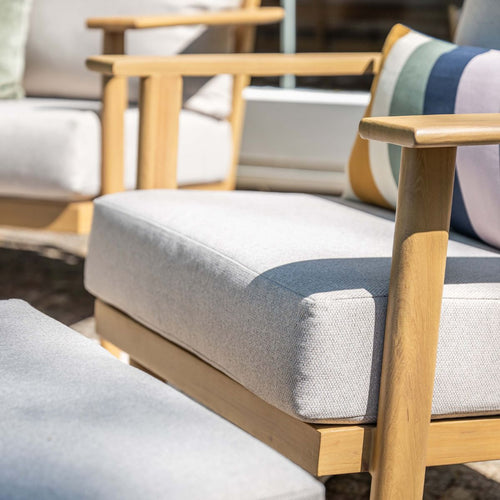 Garden Impressions Loungestoel Ariane - light teak look