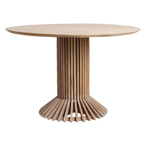 Eiffel Eiffel teakhouten ronde eettafel  - Ø 140 cm