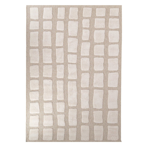 AFK Living vloerkleed Dune - reliëfeffect - beige - 120 x 170 cm