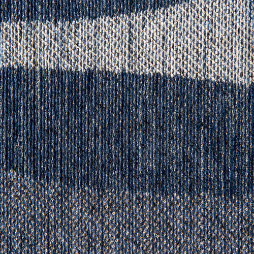 Lola&Moi vloerkleed Night Shift - blauw - 80x150cm