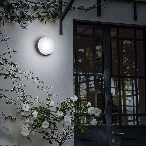 Ideal Lux Urano - 1 Light Flush Plafondlamp Antraciet