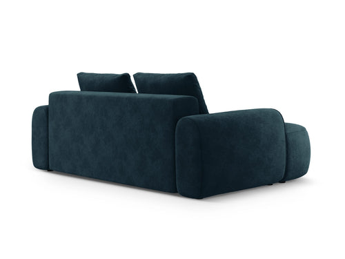 Cosmopolitan Design Bank Linz 3-zits, flueel diepe olie - 100x200x84cm
