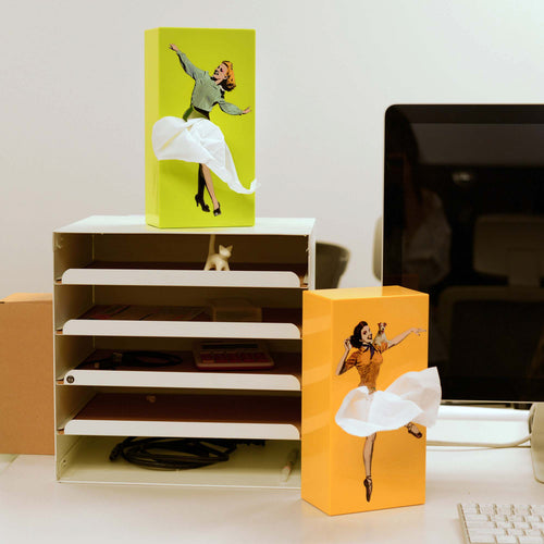 Spextrum Tissue Up Girl - tissuehouder - oranje