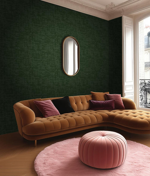 KEK Amsterdam behang Hotel Chique Genua - groen - 53 x 1000 cm