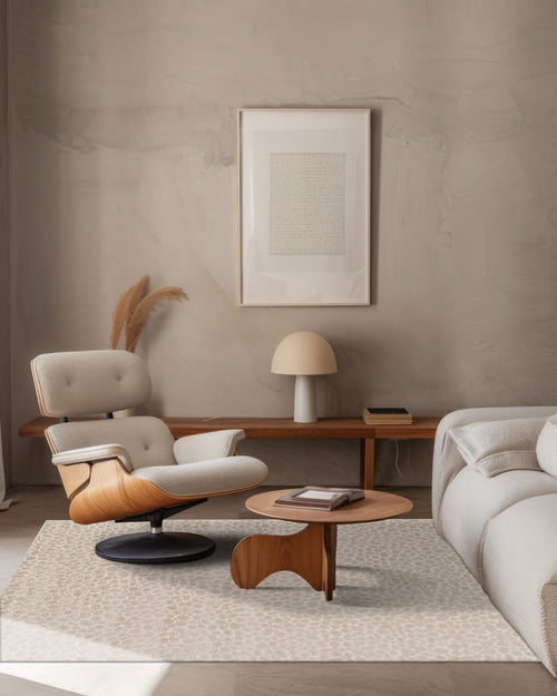 AFK Living vloerkleed Galuchat - reliëfeffect - beige - 120 x 170 cm - vtwonen shop