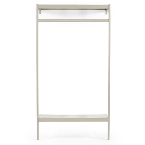Giga Meubel Kapstok Manoué - Beige - Metaal - 100x40x185cm - vtwonen shop