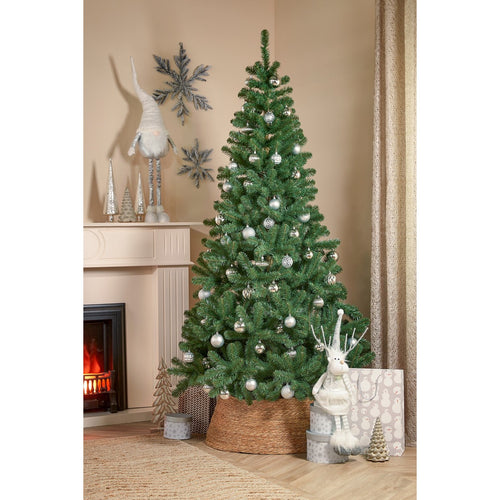 House of Seasons Kerstballen Set - 60 Stuks - Ø7 cm - Onbreekbaar - Zilver
