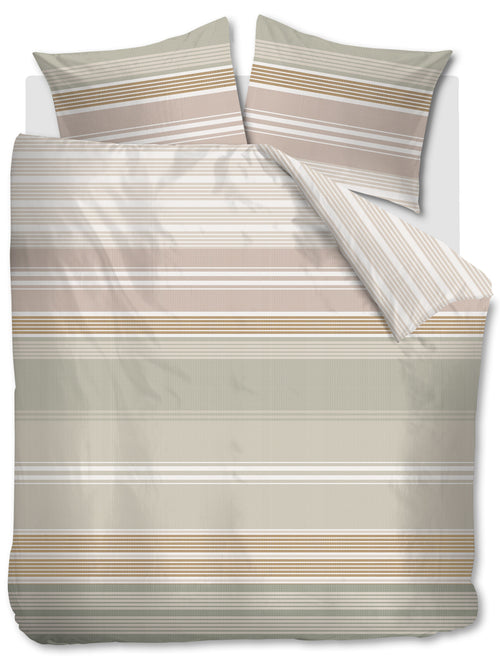 Ariadne at Home Dekbedovertrek Mellow - 200 x 200/220 cm - Terra