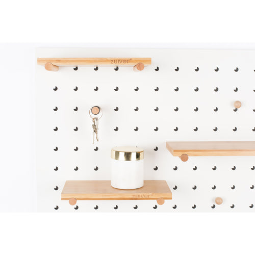 Zuiver Bundy Ophangbord/ Mageneetbord Wit - vtwonen shop