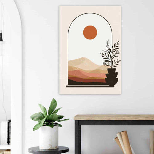 Artfulprints  Boho – Serene horizon   poster 30x40 cm - vtwonen shop