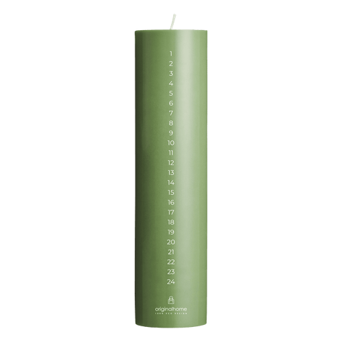 Originalhome adventskaars - 25 cm - groen