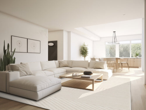 AFK Living vloerkleed  Sacha - reliëfeffect - beige - 160 x 230 cm - vtwonen shop