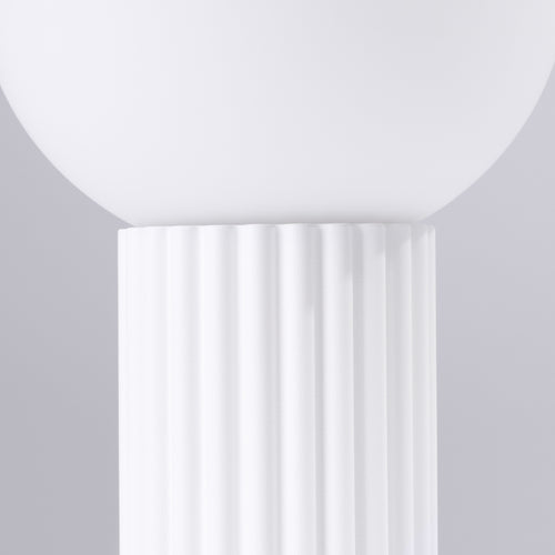 Sollux Lighting Tafellamp HALO wit - 12x12x19cm