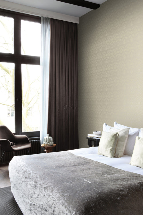 Origin Wallcoverings behang ornamenten glanzend brons - 53 cm x 10,05 m - 346247 - vtwonen shop