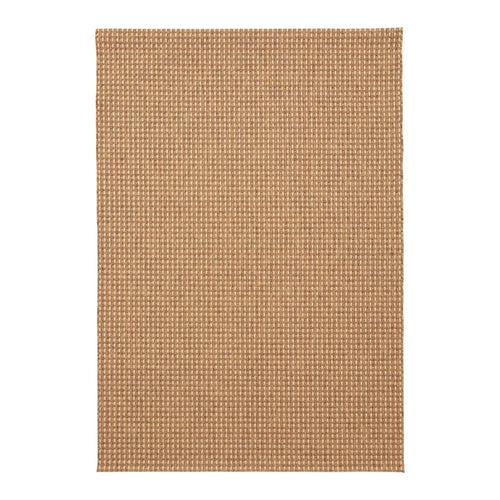 AFK Living vloerkleed Pienza - voor binnen en buiten - kastanje - 80 x 150 cm