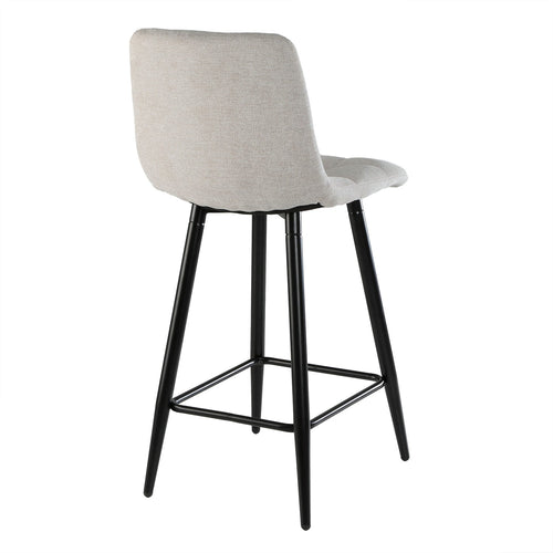Calicosy - Set van 2 krukken SIA - Beige 51x42x94 cm