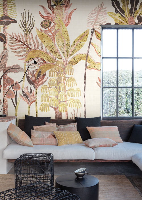 Masureel behang natuurmotief groen - 53 cm x 10.05 m - 630578 - vtwonen shop