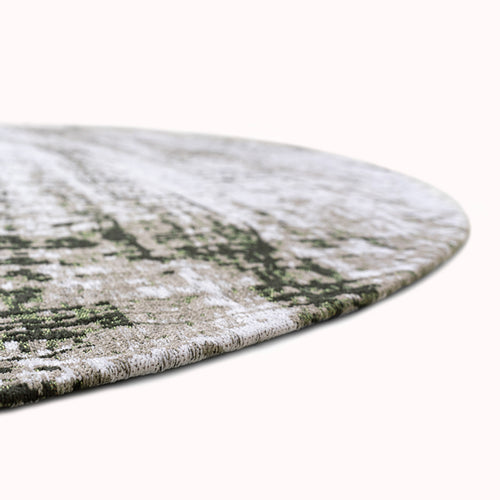 Louis De Poortere binnen & buiten machinewasbaar vloerkleed Mad Men Griff van 70% gerecycled PET - groen - 290x290cm