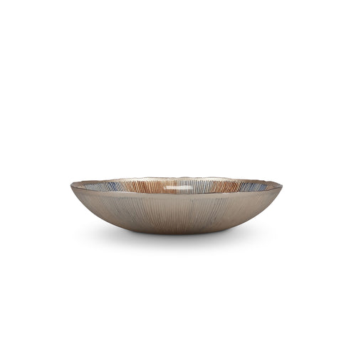 S|P Collection - Sierschaal 33xH6cm glas autumn Cosmo