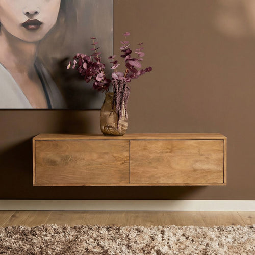 Starfurn Tv-meubel Vision - Naturel Hout - 120x30x35cm