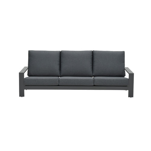 Lincoln 3-zitsbank - carbon black - reflex black