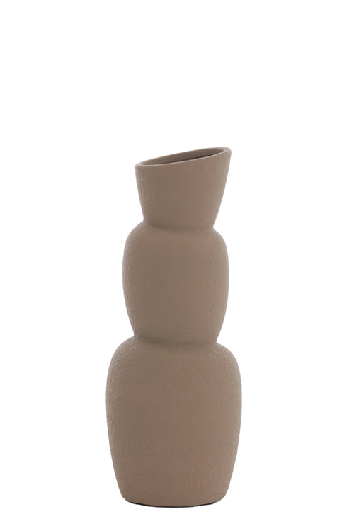 Light & Living vaas ARAM - Ø14.5x37.5cm - bruin - vtwonen shop