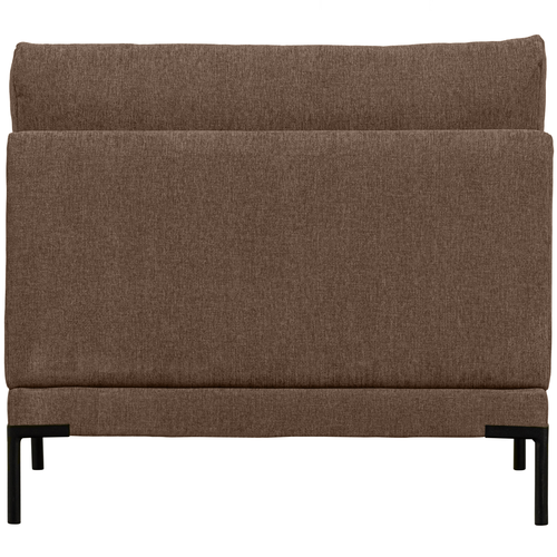 vtwonen loveseat bank element Couple - Polyester - Chocolade Bruin - 89x100x100 - vtwonen shop
