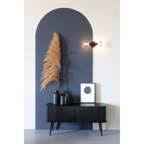 Zuiver Barbier Dressoir Hout Zwart - vtwonen shop