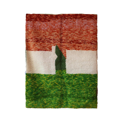 AFK Living vloerkleed Berber - handgemaakt - Wol - 170 x 228 cm - vtwonen shop