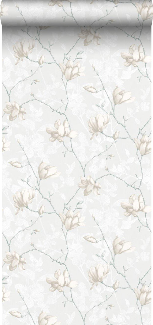 Borastapeter behang magnolia beige - 53 cm x 10.05 m - 660434 - vtwonen shop